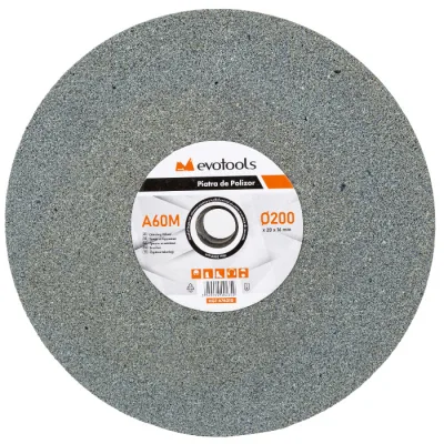 Disc Piatra de Polizor Gri 200x 20 x 16; granulatie 60