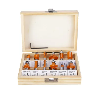 Set Freza Lemn 12 Buc 6 mm Evotools 681455
