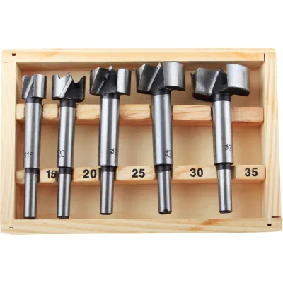 Set Freza Lemn 5 buc 15-35 mm Evotools 640034
