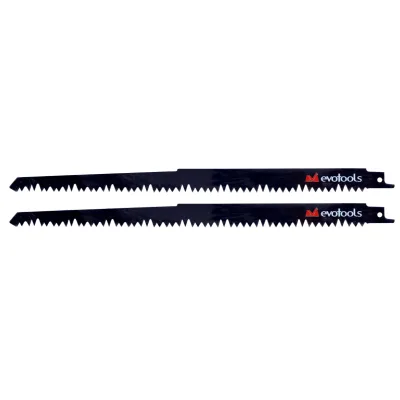 Panza Fierastrau Sabie Pentru Lemn 2 buc 300x19x1.5 mm Evotools 681871