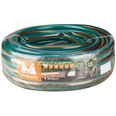 Furtun Armat apa 3/4 inch, 20 M, Evotools 635213