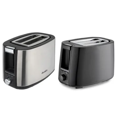 Prajitor Paine 750W 2 Felii Negru Decakila KETS008B