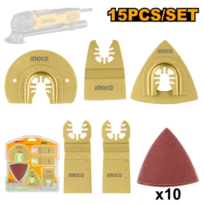 Set Accesorii panza Unealta Multifunctionala multicutter Ingco AKTMT1502