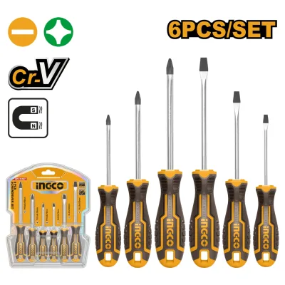 Surubelnite Set 6 buc CRV INGCO HKSD0628