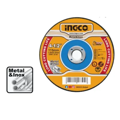 Disc Abraziv Ingco 125x1.2mm INGCO MCD121251