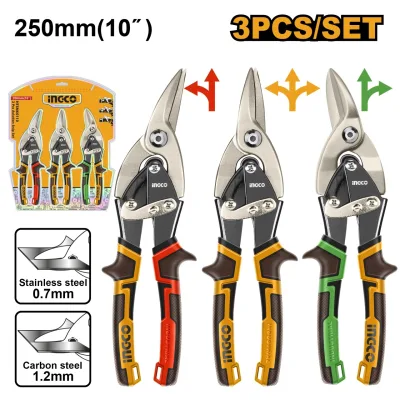 Set Foarfeci Tabla 3pcs INGCO HTSNK0110
