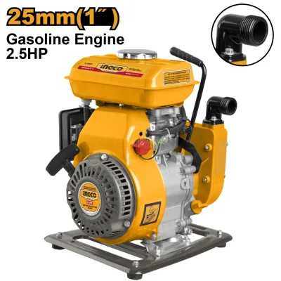 Motopompa apa pe benzina 1" motor benzina 2.5cp, 105cmc, 7m adancime Ingco GWP102