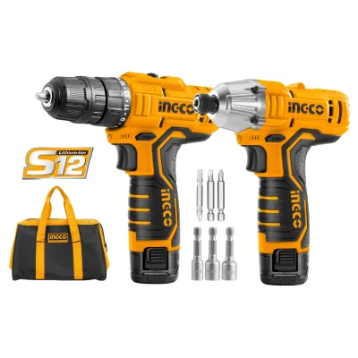 Bormasina 12V + Autofiletanta cu Impact (S12) CKLI1201