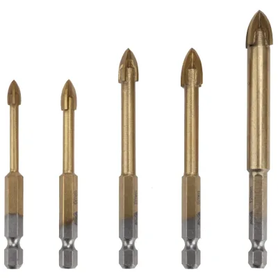 Set 5 Burghie pentru Sticla 5-12 mm Evotools 682662