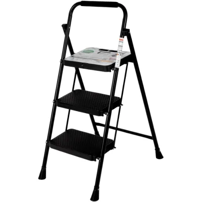 Scara tip Taburet 3 trepte 71cm, 150kg, Evotools 681888