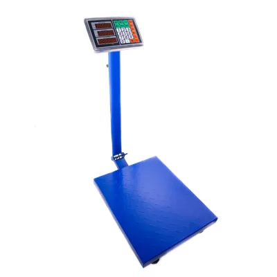 Cantar Electronic 300kg cu baterii, 6 cifre, Bervas B1171