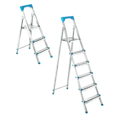 Scara otel 6 trepte, 5+1, 123cm, 120kg, 6,4kg, pliabila, Perilla 11005