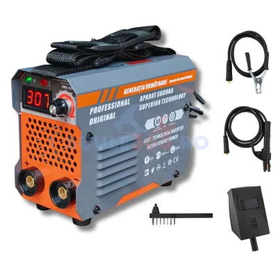 Aparat de sudura invertor URAL MMA 300 Next Generation CMP0744, 300A, 220V, electrozi 1.6-4mm, reglaj 20-300A, IP21S, cablu 300cm, 3kg, racire fortata, semi-profesional