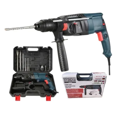 Bormasina Ciocan rotopercutor 3000W CU PERCUTIE, trusa, mandrina automata, 3J, 1200RPM, CAMPION PROFFESIONAL CMP1565
