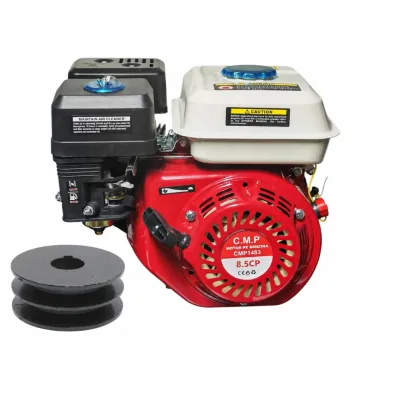*FULIE CADOU* 8.5CP Motor benzina 4 timpi, 196cmc, 3600rpm ax 3/4, 15kg, pentru generator, motocultor, motopompa etc Campion CMP1483