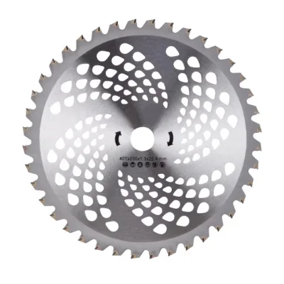 Disc vidia drept 255 mm, 40T, pentru motocoasa, prindere 25.4 mm, MTC 1373 MOTOYAMA JAPAN