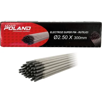 Electrozi sudura 2.5mm, rutilici Super Fin, 90–140A, 2.5kg, Poland B1690