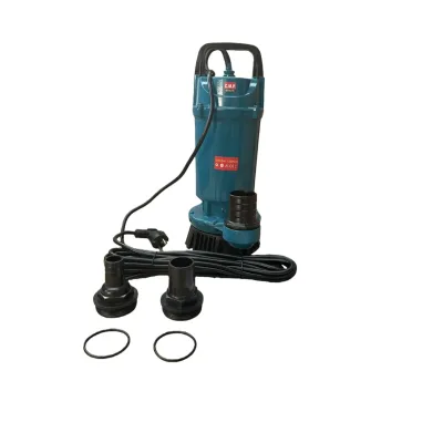 Pompa submersibila apa curata CMP1767 QDX10-35-1.1, 1.1kW, 1.5HP, debit 10 mc/h, inaltime refulare 35m, iesire 2" / 1.5" / 1", 2860RPM, 110-220V, fara plutitor