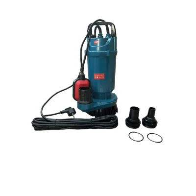 Pompa submersibila apa curata-murdara CMP1767F QDX10-35-1.1F, 1.1kW, 1.5HP, debit 10 mc/h, inaltime refulare 35m, iesire 2" / 1.5" / 1", 2860RPM, 110-220V, cu plutitor