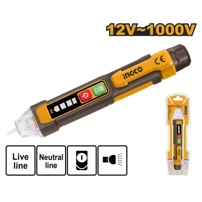 Surubelnita Control Ecran Digital VD100091 – 12-1000V AC, Afisaj Digital, Alarma Sonora si Luminoasa, LED, Auto Off