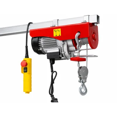 Macara electrica 250kg, 550w, 12m / 6m, roliu electric, electropalan KRAFTNER KF-7834