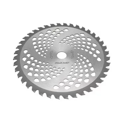 Disc vidia 230mm, 40 dinti, 25,4mm, pentru motocoasa, dinti vidia premium, CAMPION PROFESSIONAL