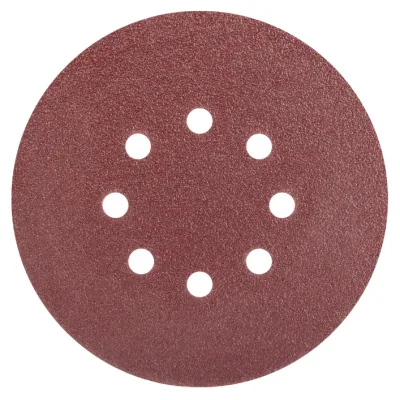 x5 Disc Abraziv Prindere Arici Cu Gauri 125 mm, 60 granulatie, Evotools 680633