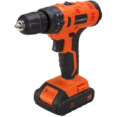 Masina de Gaurit si Insurubat cu Percutie cu 2 Acumulatori EPTO CD Li-Ion / U[V]: 18 Evotools 680001