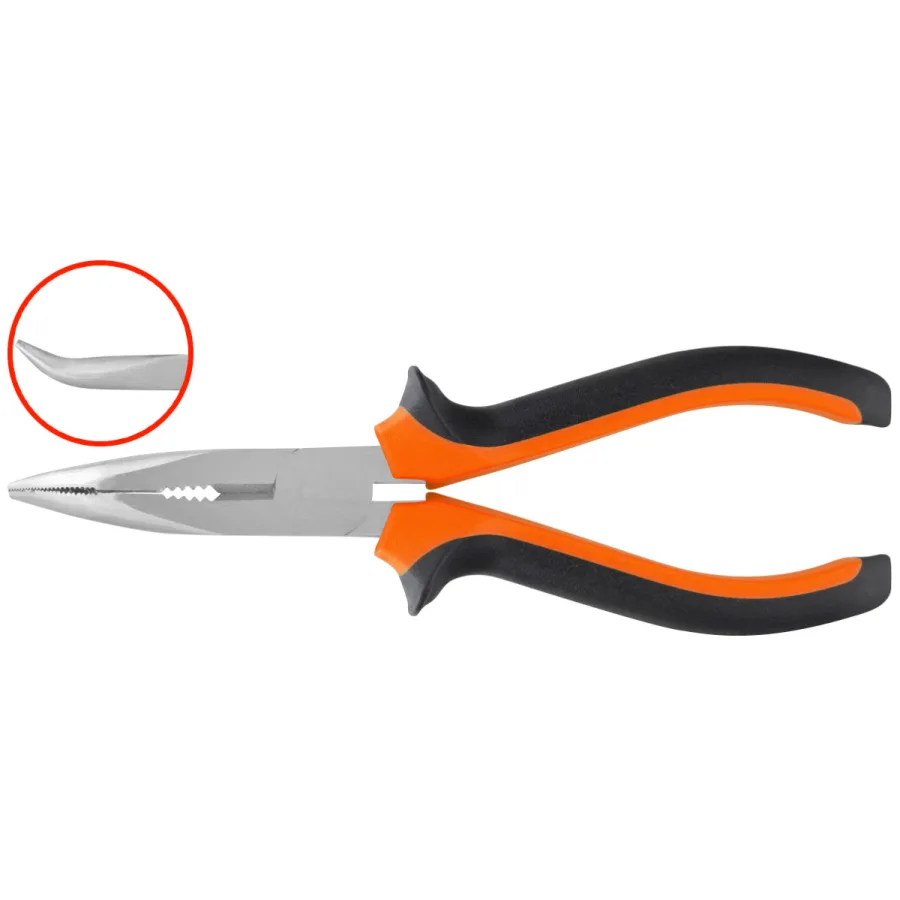 Patent Orange-Negru Falci Indoite 150 mm