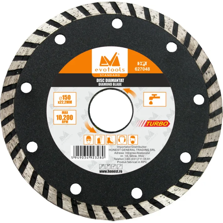Disc Diamantat Turbo 125 x 2 mm