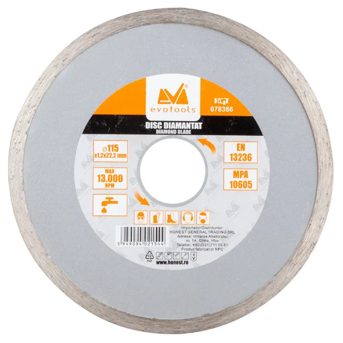 Disc Diamantat Ud 5263 ETS 180 mm