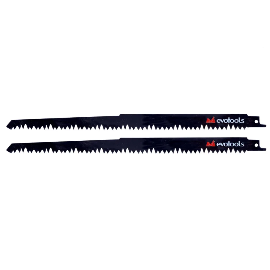 Panza Fierastrau Sabie Pentru Lemn 2 buc 300x19x1.5 mm Evotools 681871