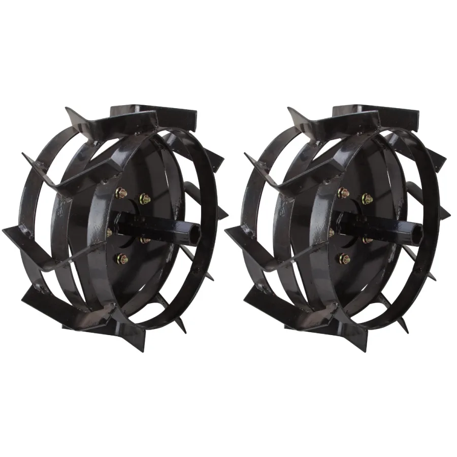 Set Roti Metalice Cu Manicot 350 mm pt. Motosapa Si Motocultor Evotools 676123
