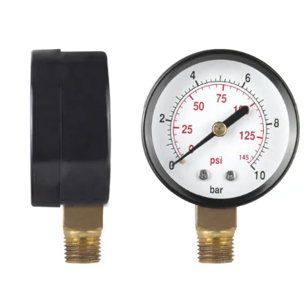 Manometru Pentru Apa Radial 0-10 bar, 1/4 inch Evotools 675454