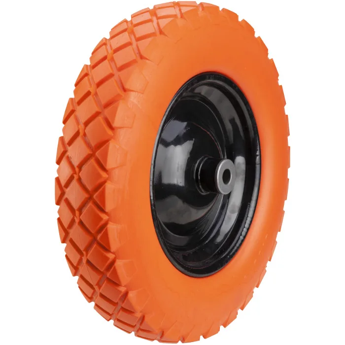 Roata Roaba Poliuretan Cu Janta Metalica 3.50-8, 102 mm, Evotools 679862