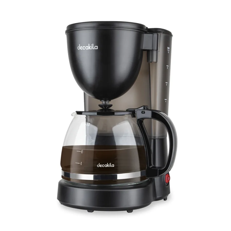 Cafetiera 1.25L cu Picurare Functie Mentinere a Temperaturii 750W Decakila KECF001B