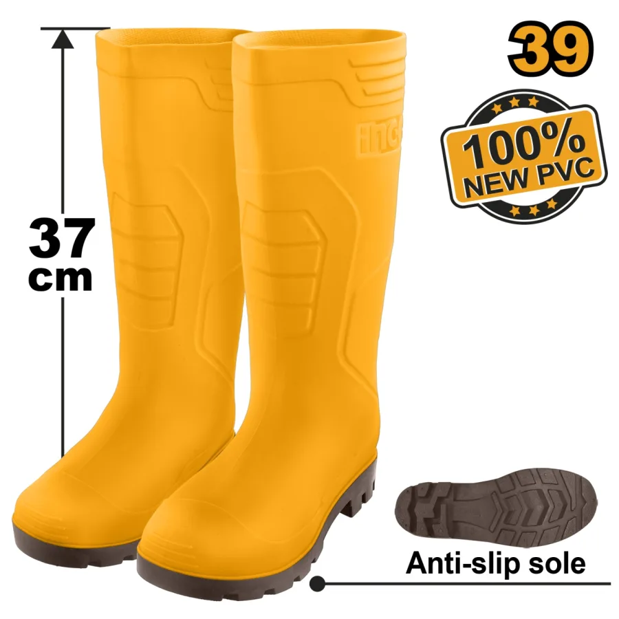 Cizme de Cauciuc 44 INGCO SSH092L.44