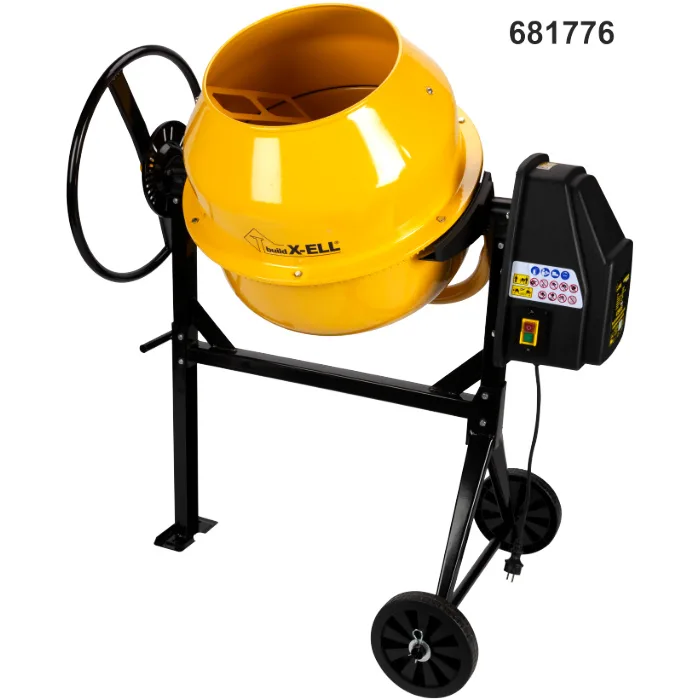 Betoniera 130 L, 500 W, BuildXell 681776