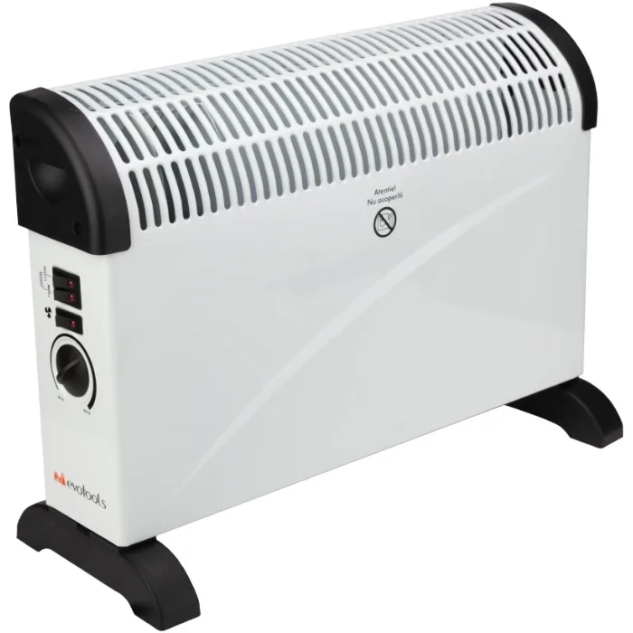 Convector Electric 3 trepte cu ventilator 2000W CH 2000T, Evotools 681851
