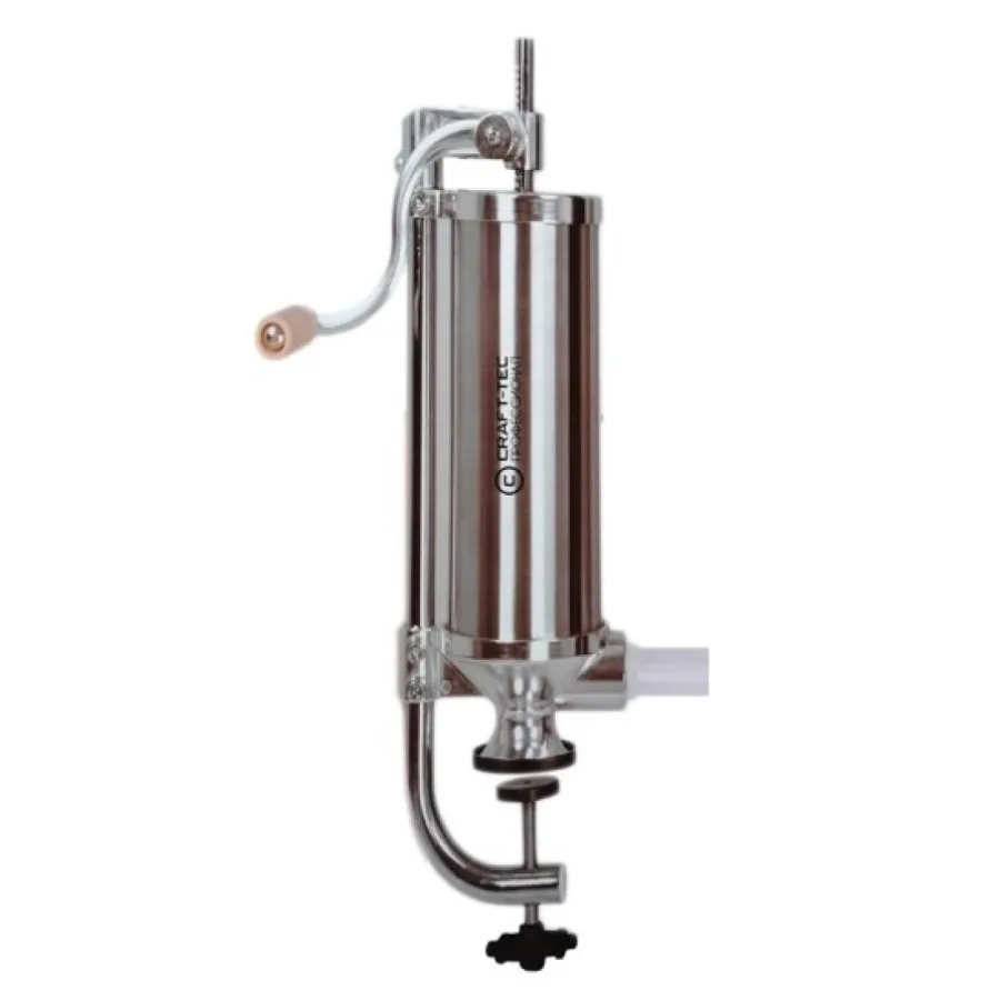 Masina carnati verticala 3kg, 5 palnii, constructie inox, Craft-Tec MX129