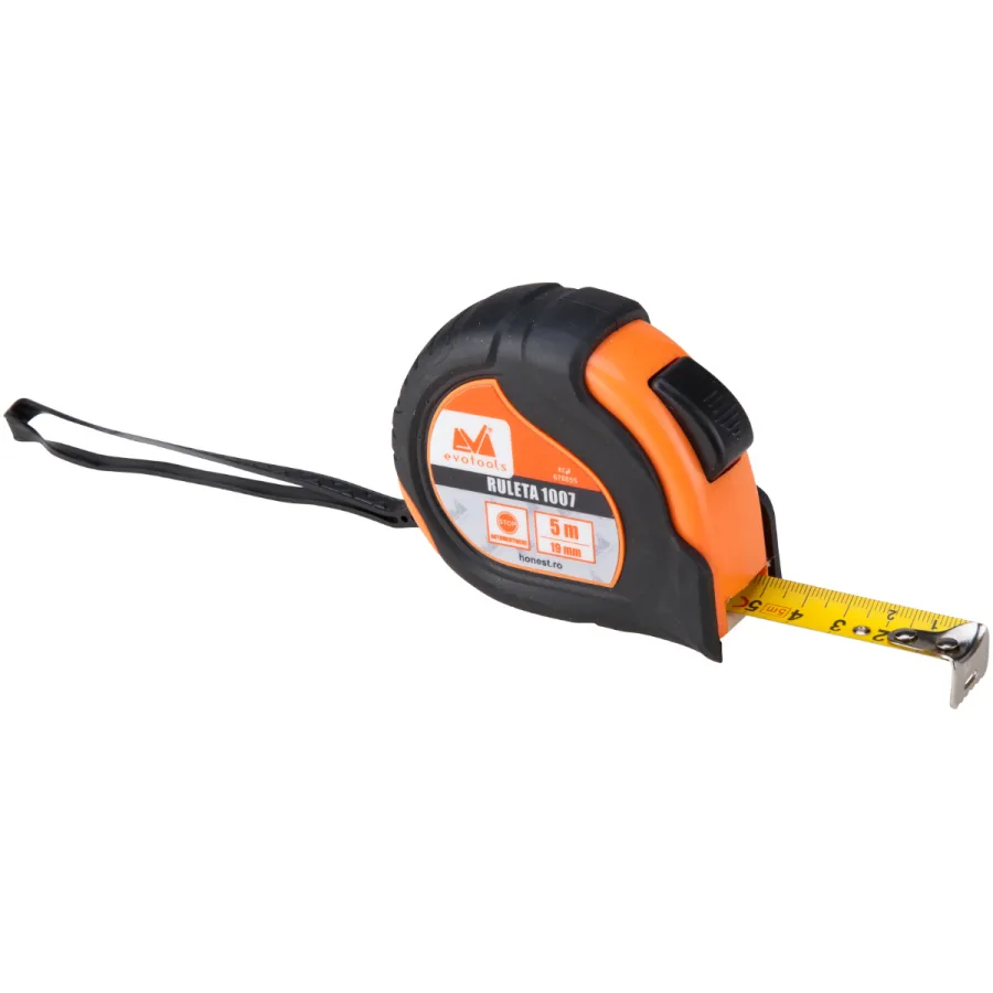Ruleta 7.5 m Automentinere si Protectie 1007 Evotools